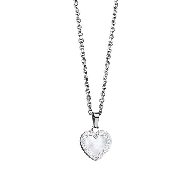 BERING Gray Stainless Steel Necklace
