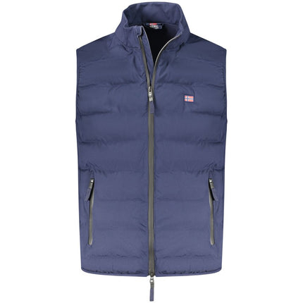Norway 1963 Blu Polyester Men's Vest