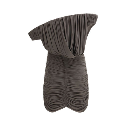 Magda Butrym Brown Copper Casual Dress