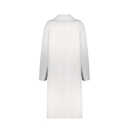 Herno White Wool Coat