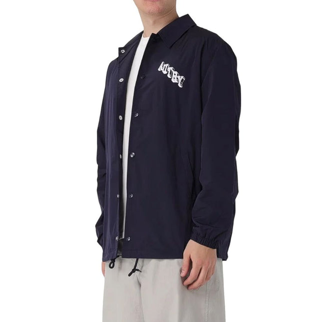 Autry Blue Polyester Shell Jacket