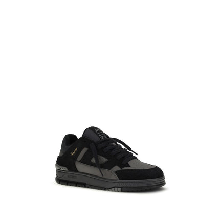 Axel Arigato Black Calf Leather Bos Taurus Athletic Sneakers