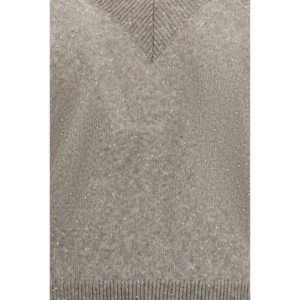 Brunello Cucinelli Brown Linen Sportswear