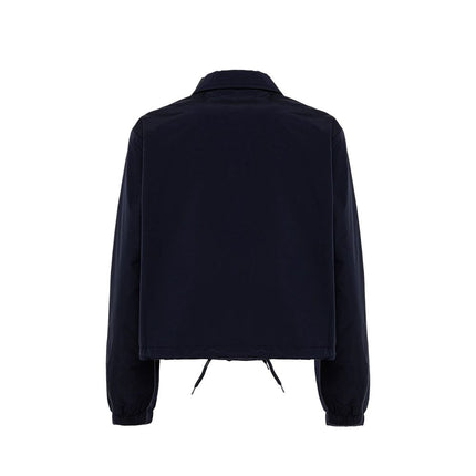 Autry Blue Polyester Shell Jacket