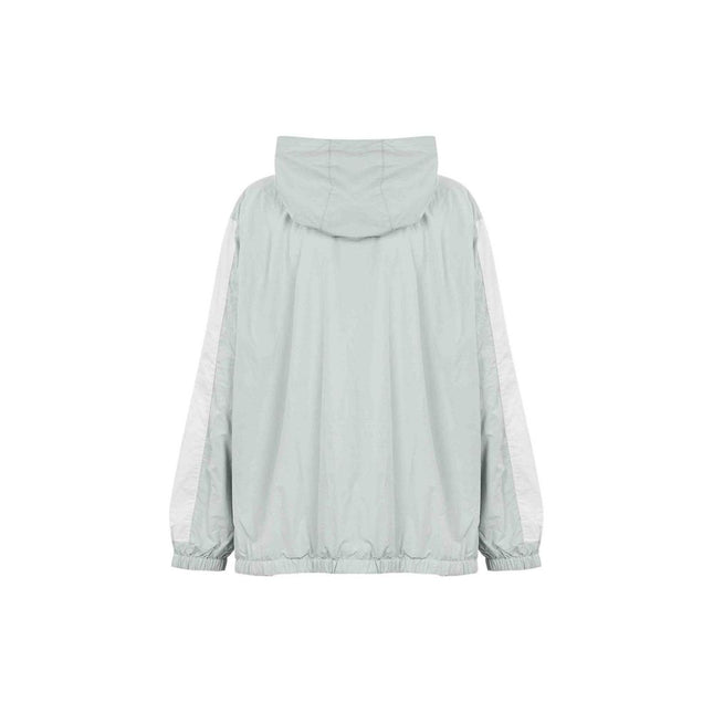 Autry Blue Nylon Shell Jacket