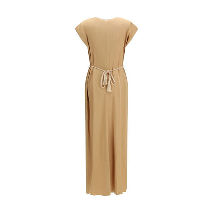 Forte_Forte Orange Viscose Casual Dress