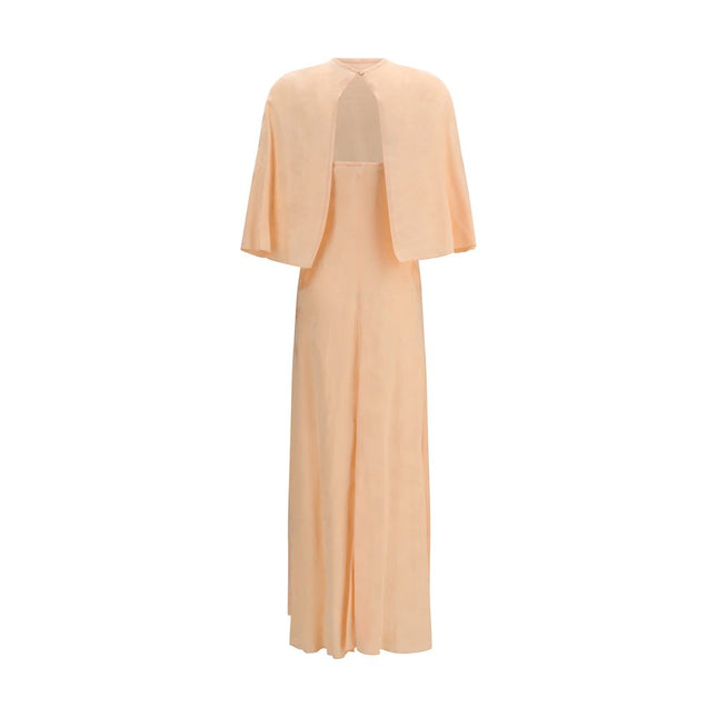 Forte_Forte Orange Viscose Casual Dress