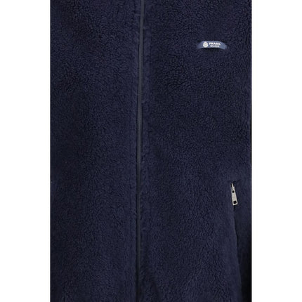 Prada Blue Polyamide Full-Length Jacket