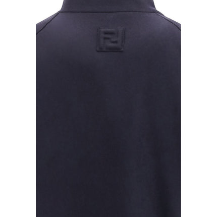 Fendi Blue Cashmere Bomber