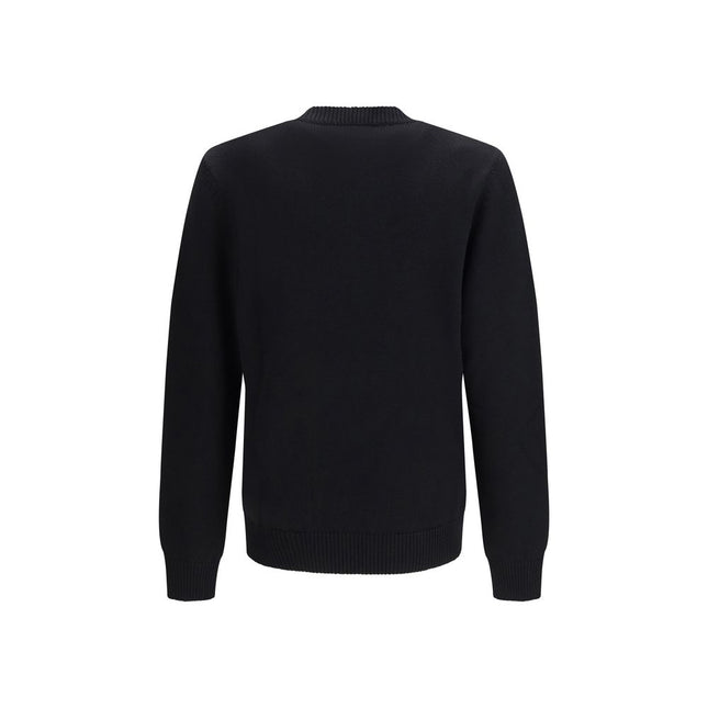 Fendi Black Wool Oves Aries Sweatshirt
