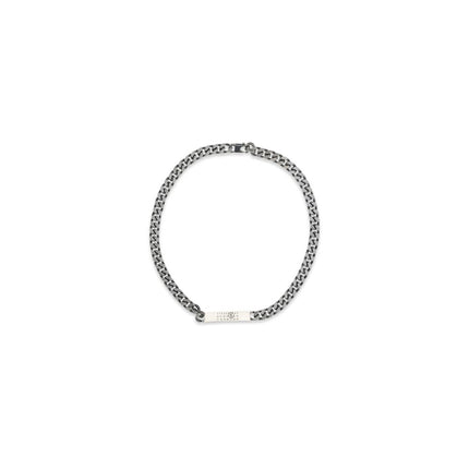 MM6 Silver Metal Necklace