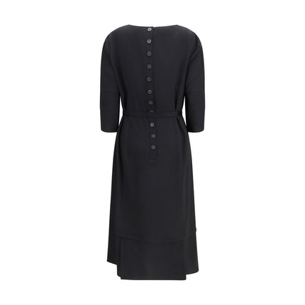 Prada Black Acetate Casual Dress