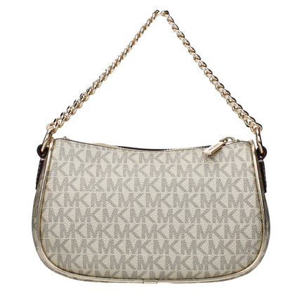 Michael Kors Gold Fabric Handbag