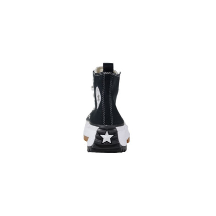 Converse Black And White Fabric Chunky Sneakers