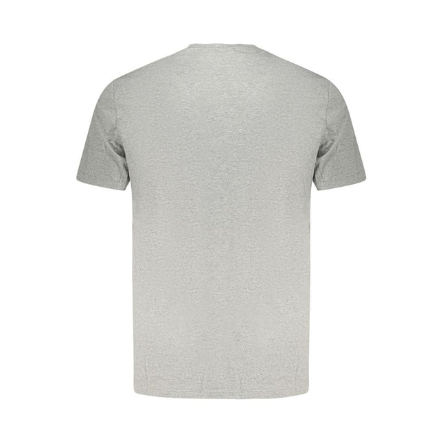 Calvin Klein Grigio Cotton Men T-Shirt