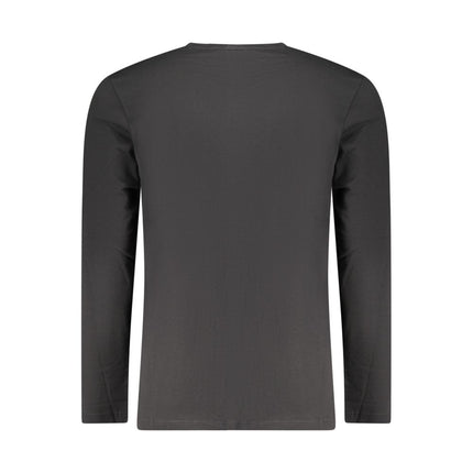 Hugo Boss Black Cotton Men T-Shirt