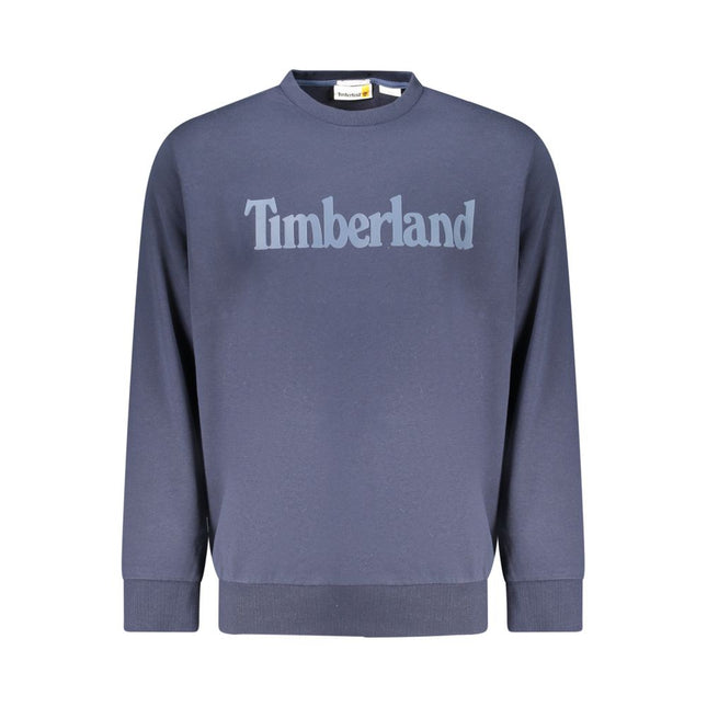 Timberland Blue Cotton Men's Sweatshirt