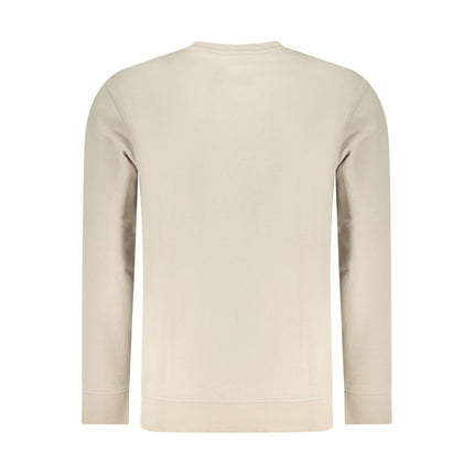 Hugo Boss Beige Cotton Men Sweatshirt