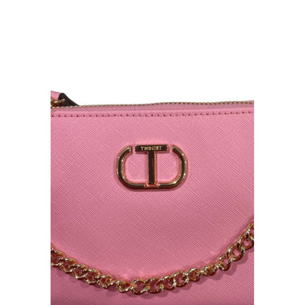 Twinset White PU Women Handbag