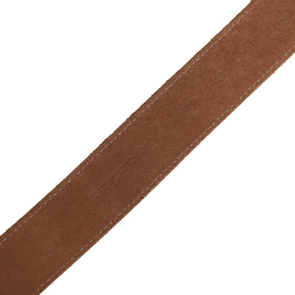 GF Ferre Men Beige Canvas Silver Metal Buckle Cintura Belt