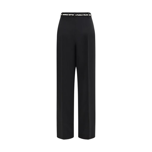 Max Mara Black Triacetate Dress Pants