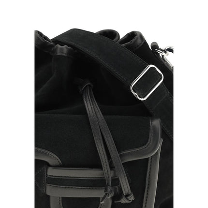 Pierre Hardy Black Calf Leather Bos Taurus Backet Bag