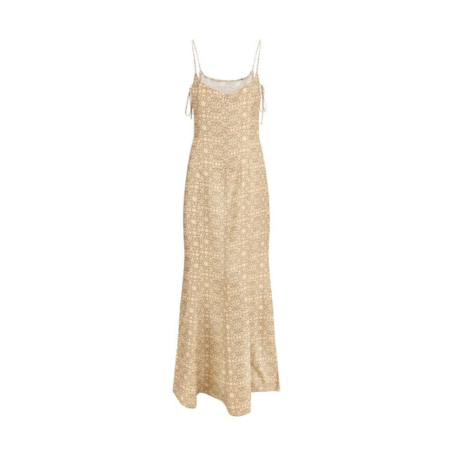 Kristina Ti Multicolor Viscose Casual Dress