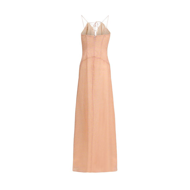 Kristina Ti Multicolor Silk Casual Dress