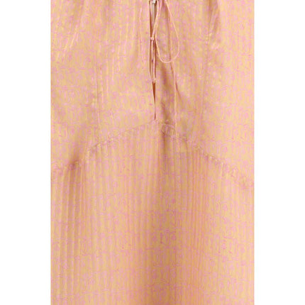Kristina Ti Multicolor Silk Casual Dress