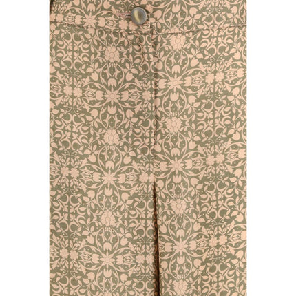 Kristina Ti Multicolor Viscose Casual Pants