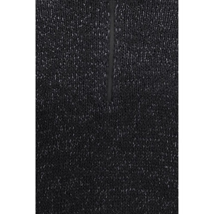 LAMINAR Black Cotton Sweatshirt