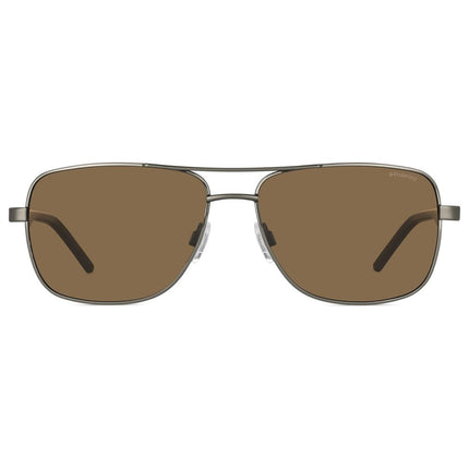 Polaroid Blue Metal Sunglasses