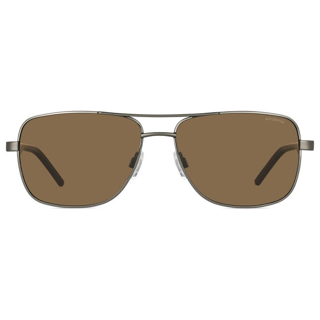 Polaroid Blue Metal Sunglasses