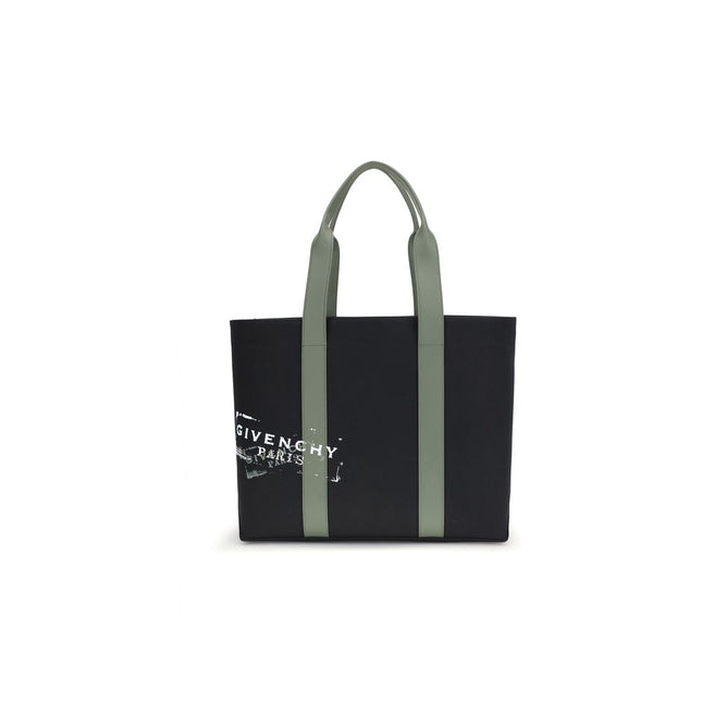 Givenchy Black Cotton Shoulder Bag