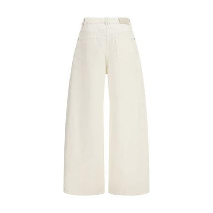 Brunello Cucinelli Beige Cotton Casual Pants