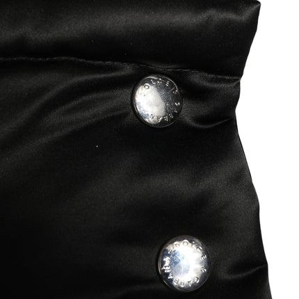 Dolce & Gabbana Black Polyester Whole Head Wrap Capello Hat