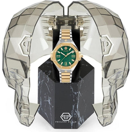 Philipp Plein Gold Stainless Steel Dress Watch
