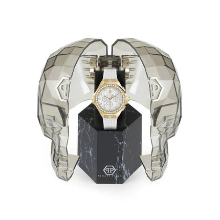 Philipp Plein White Synthetic Dress Watch