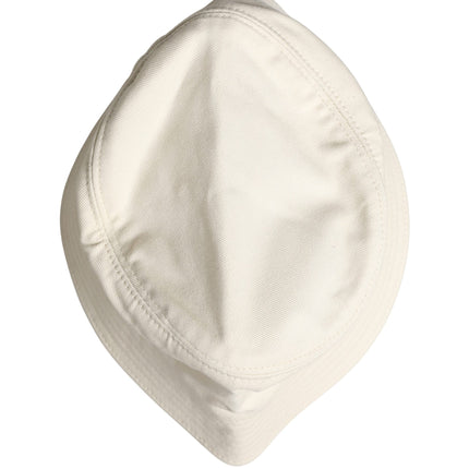 Dolce & Gabbana Men White Cotton Bucket Fisherman Capello Hat