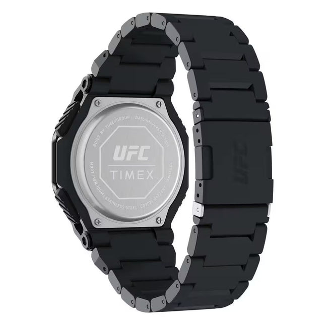 Timex Black Stainless Steel Sport Watch