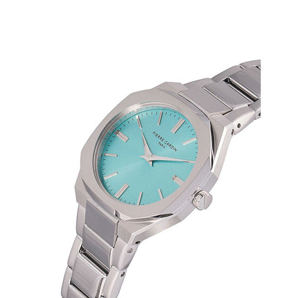 Pierre Cardin Gray Stainless Steel Dress Watch