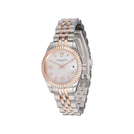 Pierre Cardin Gray Stainless Steel Dress Watch