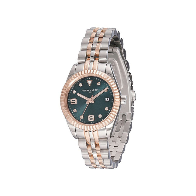 Pierre Cardin Gray Stainless Steel Bracelet Watch