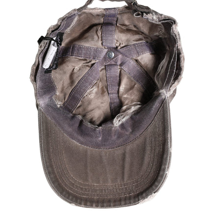 Dolce & Gabbana Men Brown Cotton Distressed Baseball Capello Hat