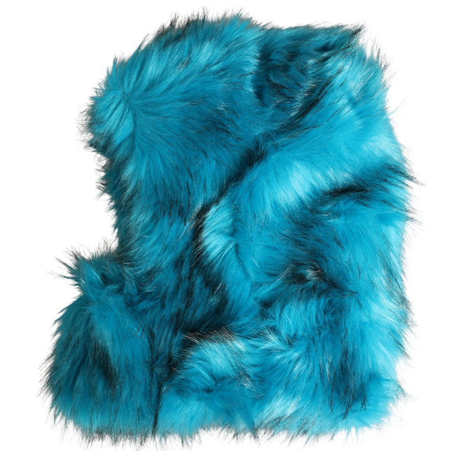 Dolce & Gabbana Blue Modacrylic Fur Women Bucket Capello Hat