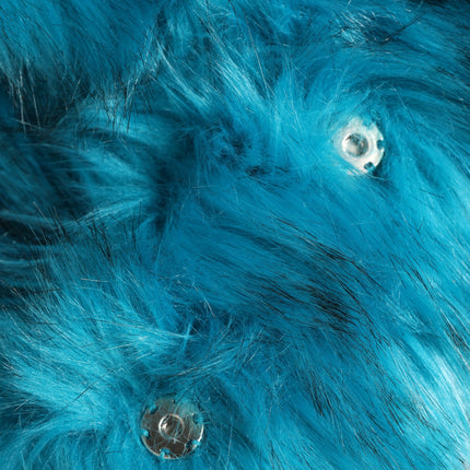 Dolce & Gabbana Blue Modacrylic Fur Women Bucket Capello Hat
