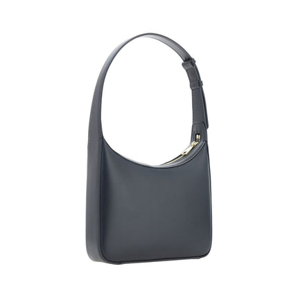 Dolce & Gabbana Black Calf Leather Bos Taurus Shoulder Bag