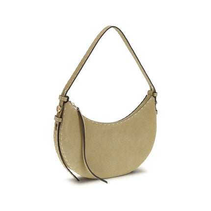 Tory Burch Beige Calf Leather Bos Taurus Shoulder Bag