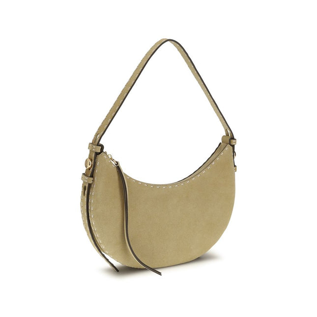 Tory Burch Beige Calf Leather Bos Taurus Shoulder Bag