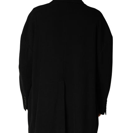 Dolce & Gabbana Black Double Breasted 2 Buttons Suit Jacket